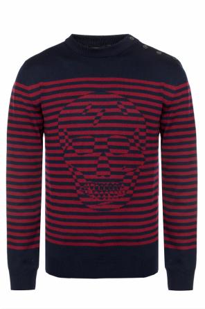 Skull motif sweater, zdjęcie 1 Skull motif sweater od Alexander McQueen
